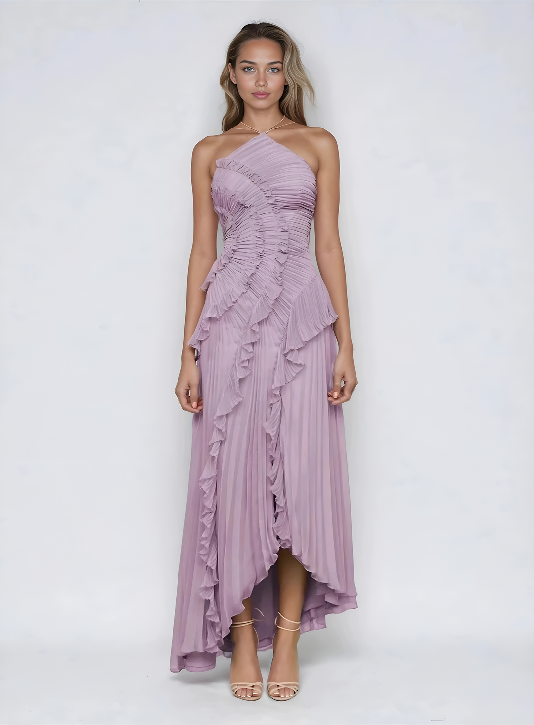 Livia | Elegantes Asymmetrisches Maxikleid Sommer für Damen 0