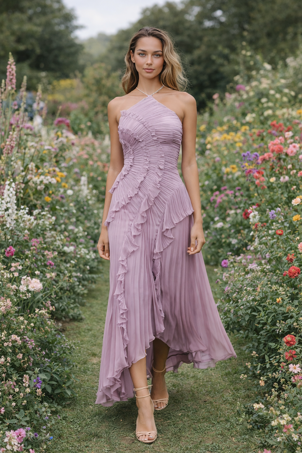Livia | Elegantes Asymmetrisches Maxikleid Sommer für Damen 6