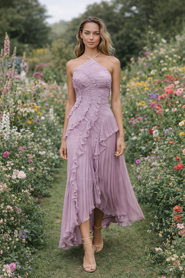 Livia | Elegantes Asymmetrisches Maxikleid Sommer für Damen 6
