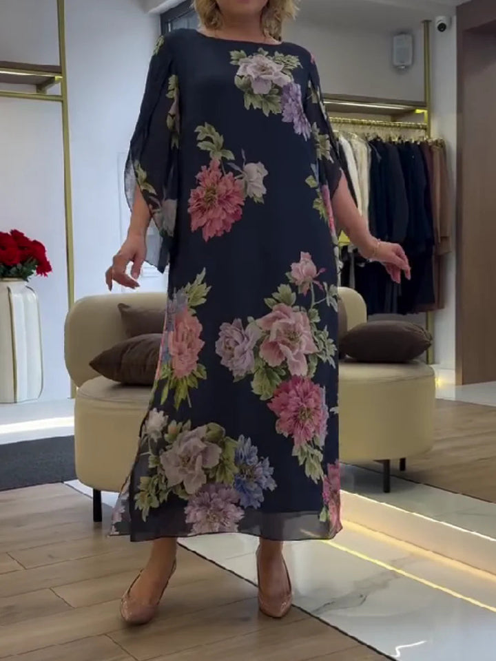 Livia | Elegantes Blumendruck Maxikleid Sommer für Damen 2