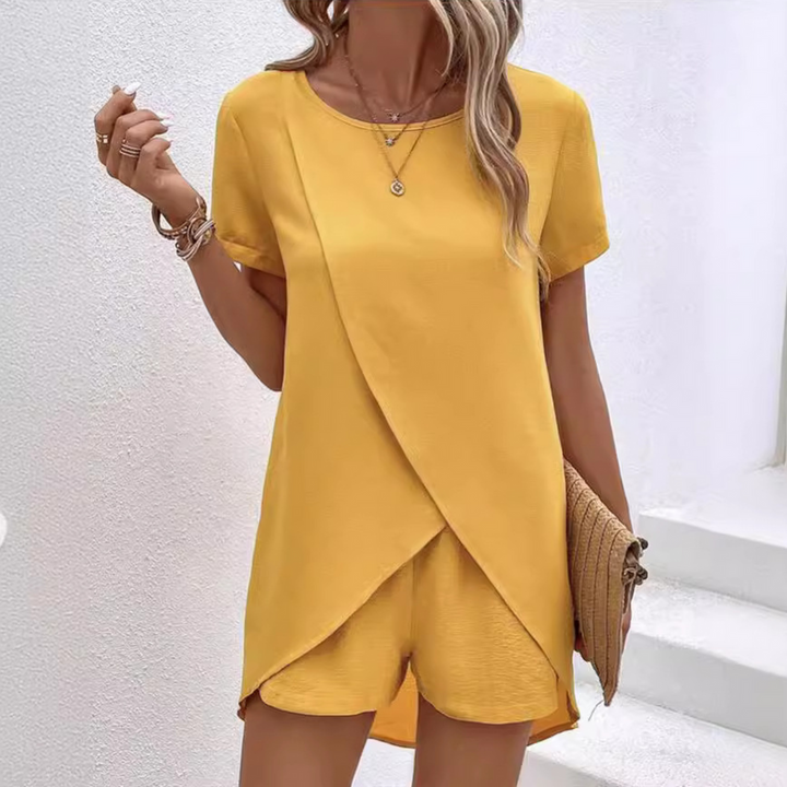 Livia | Elegantes Lounge Set aus Weichem Stoff für Entspannte Sommertage 7
