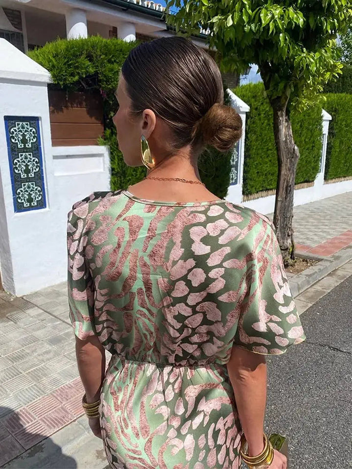Livia | Elegantes Midi-Damenkleid für Hochzeitsgäste und festliche Anlässe 4
