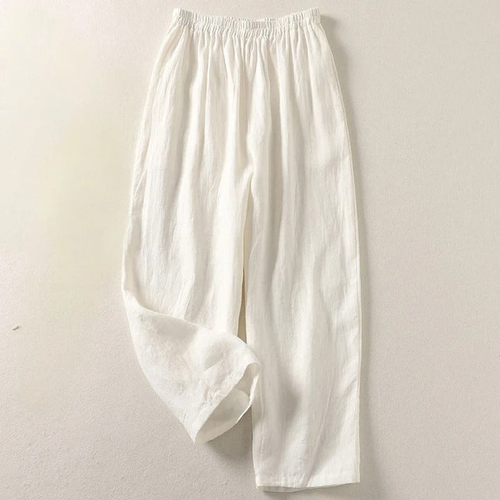 Livia | Fließende Weite Stoffhose Damen für Elegante Looks 4
