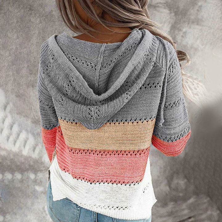 Locker sitzender Strickpullover mit V-Ausschnitt für alle Jahreszeiten