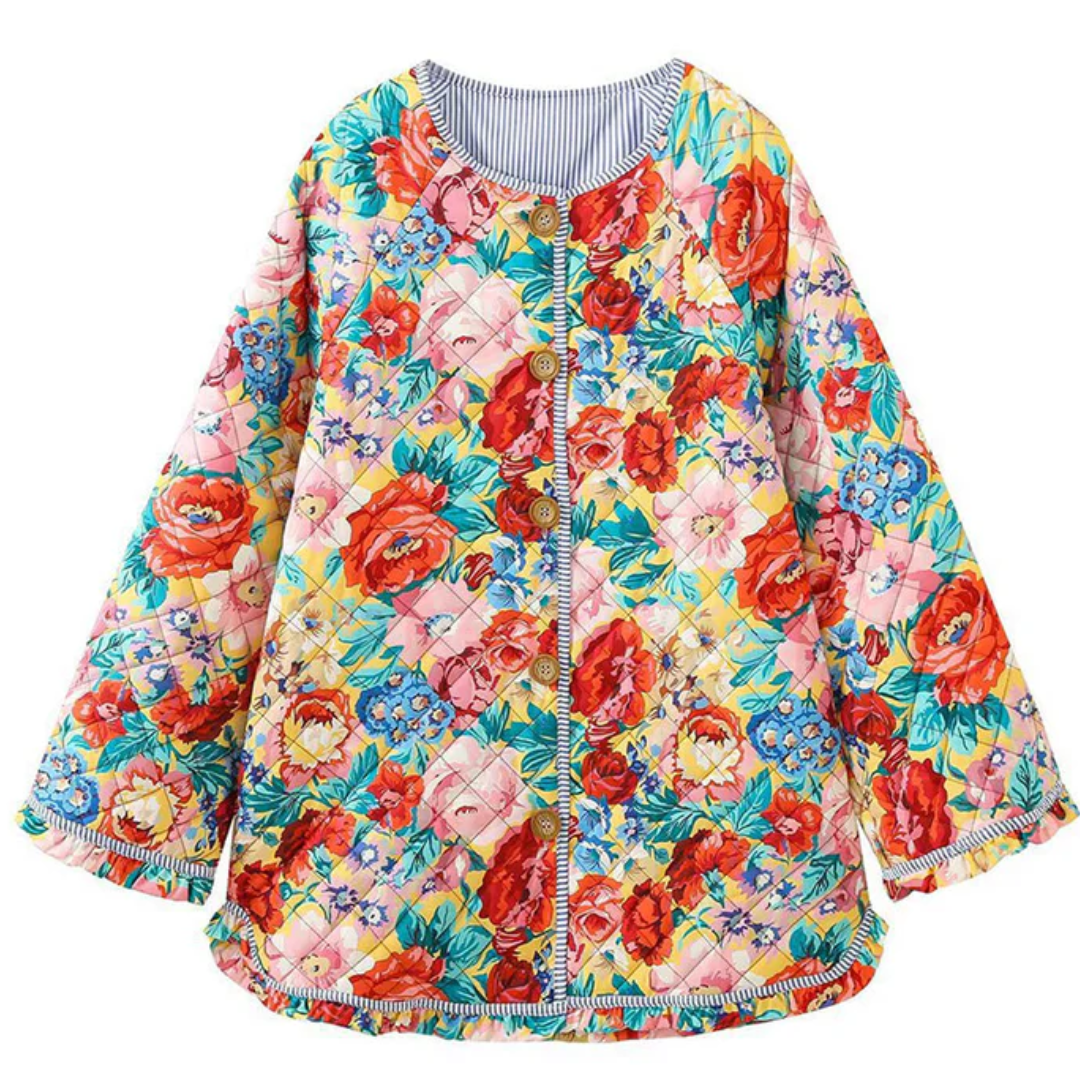 Lorelei - Damen Blumen Jacke