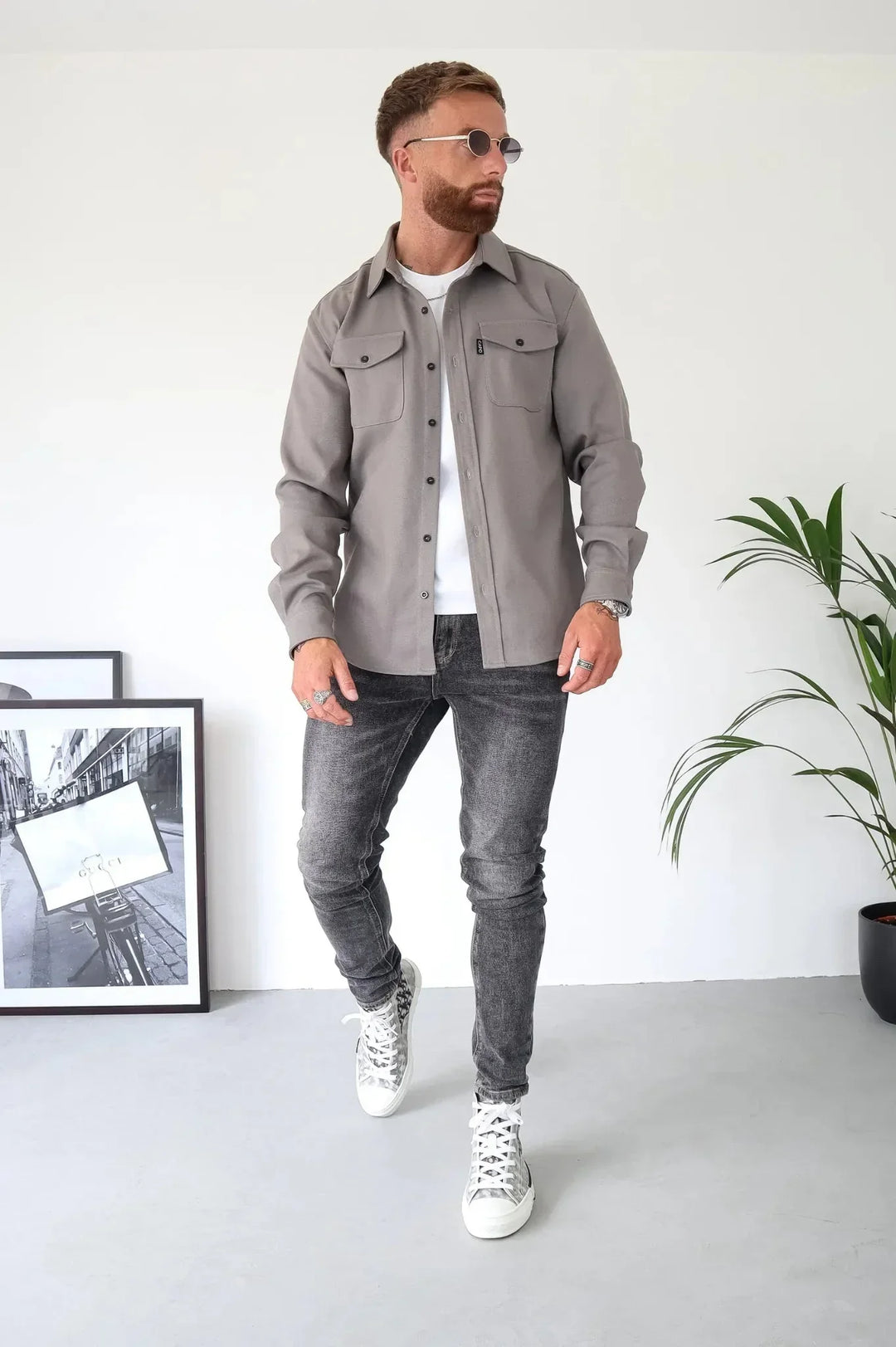 Karl – Men's Lightweight Overshirt Jacket - Image 4
