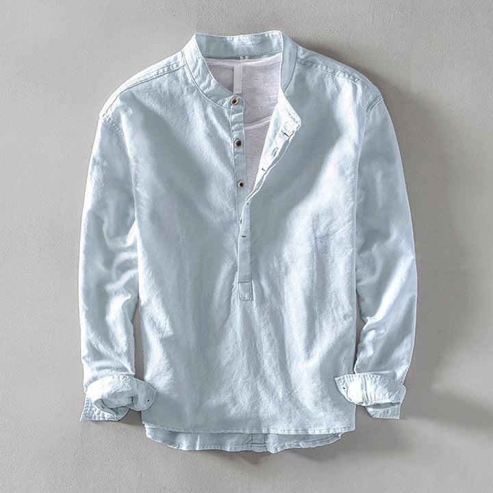 Ben – Casual Henley Shirt for Men - Image 2