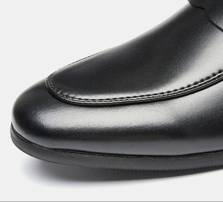 Lorenzo | Elegante Brünierte Herren Schuhe Pennyloafer 4
