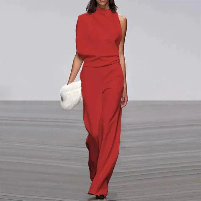 Lozenda - Ärmelloser Jumpsuit für Damen