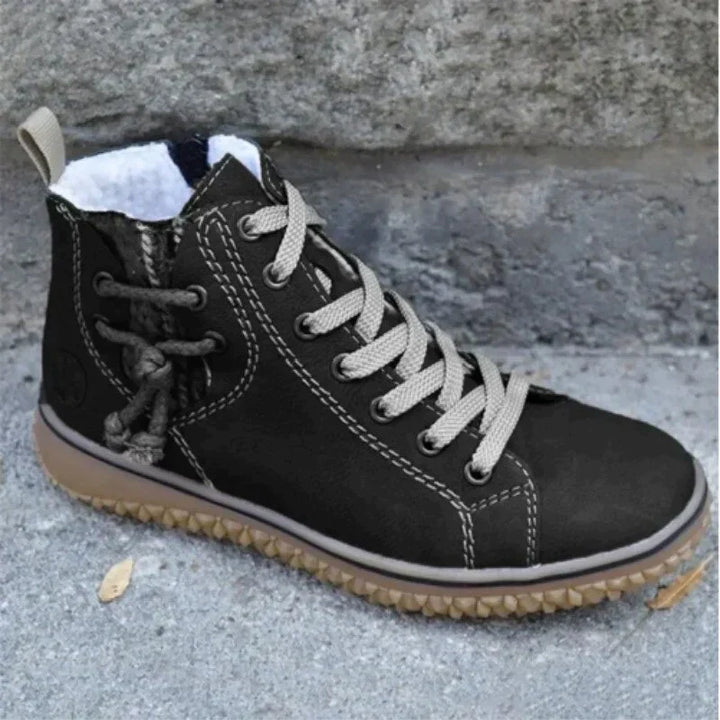 Lozenda - Elegante Lederstiefel im Vintage-Stil