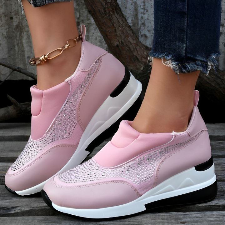Lozenda - Elegante Orthopädische Damenschuhe mit Fußgewölbeunterstützung