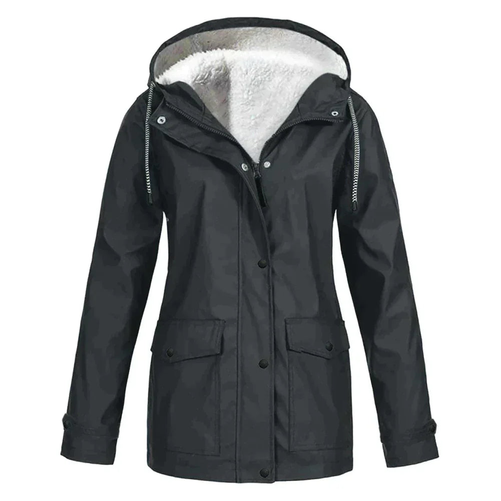 Lozenda - Elegante und warme Regenjacke