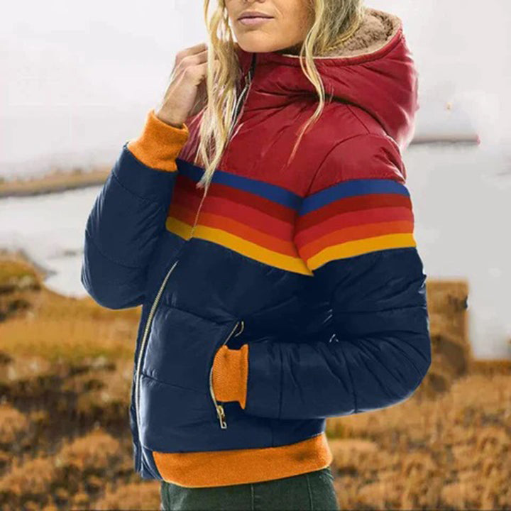 Lozenda - Gemütliche Kapuzenjacke für Damen