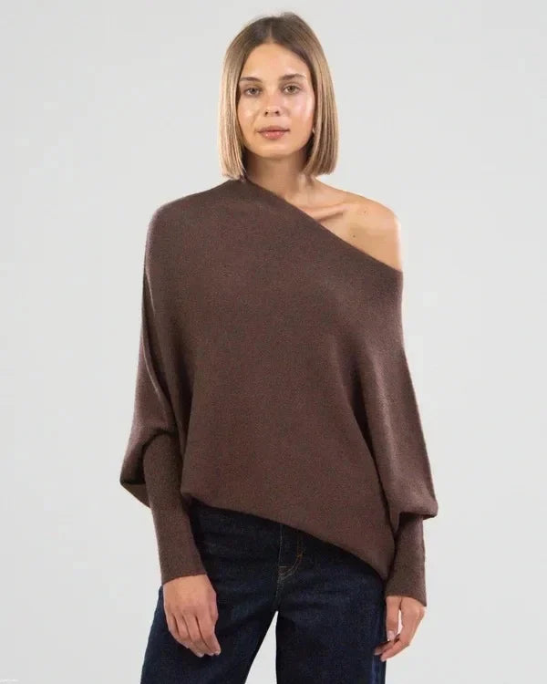 Lozenda - Geraffter Pullover