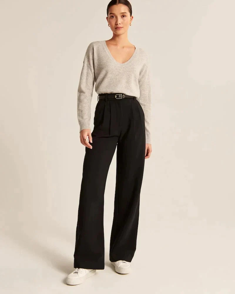 Lozenda - Hose mit weitem Beinschnitt