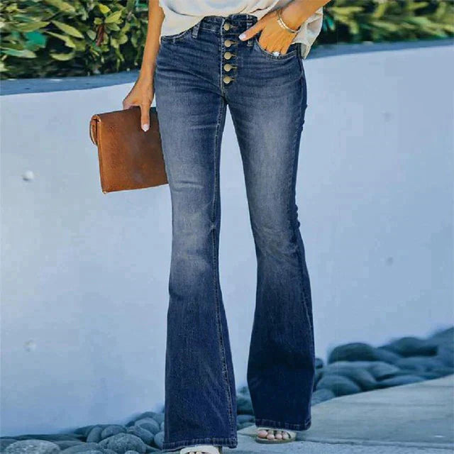Lozenda - Jeanshose mit hoher Taille