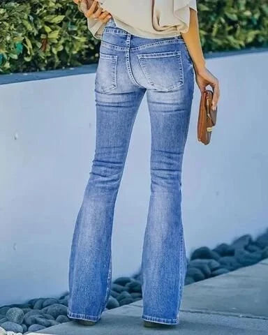 Lozenda - Jeanshose mit hoher Taille