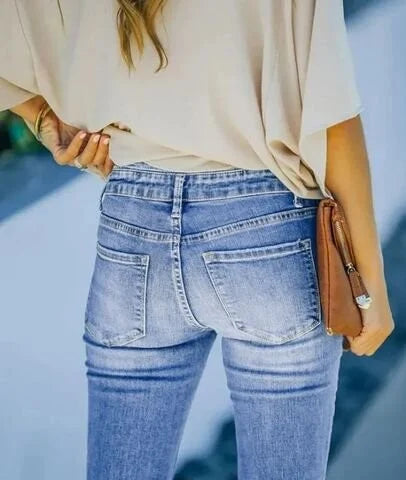 Lozenda - Jeanshose mit hoher Taille