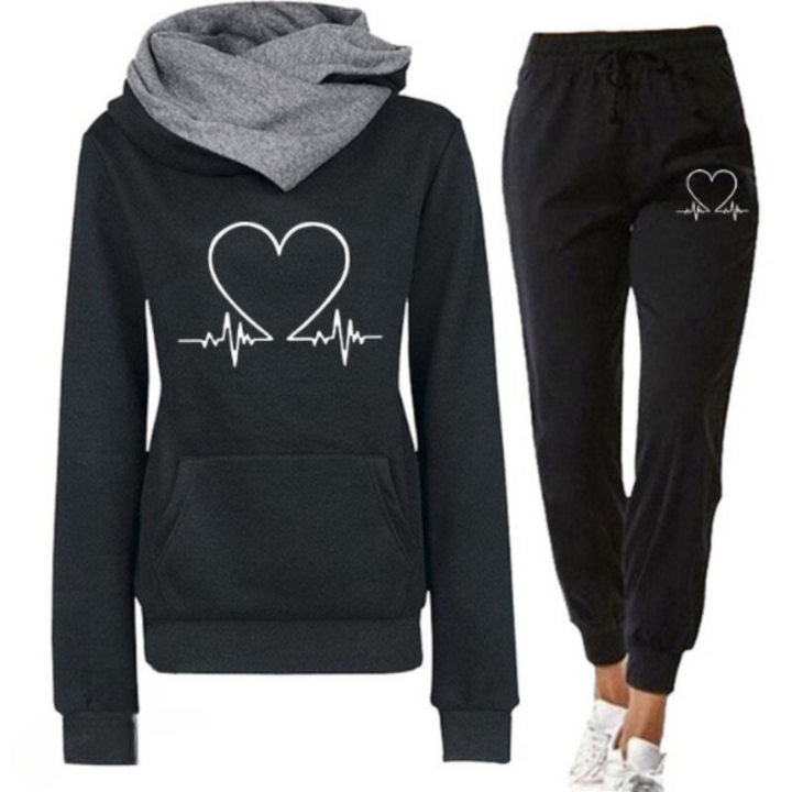 Lozenda - Kuschelig warmes Herzschlag-Joggingset