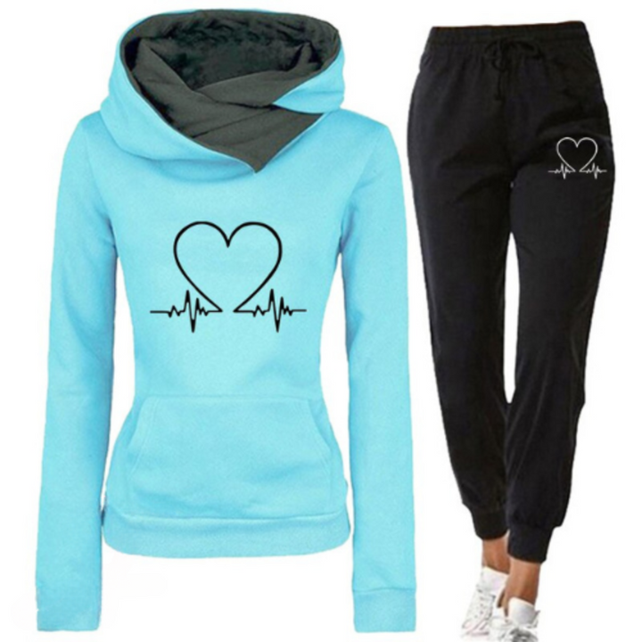 Lozenda - Kuschelig warmes Herzschlag-Joggingset