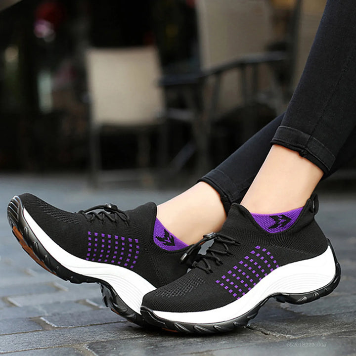 Lozenda - Orthopädische Freizeitschuhe aus Mesh für Frauen