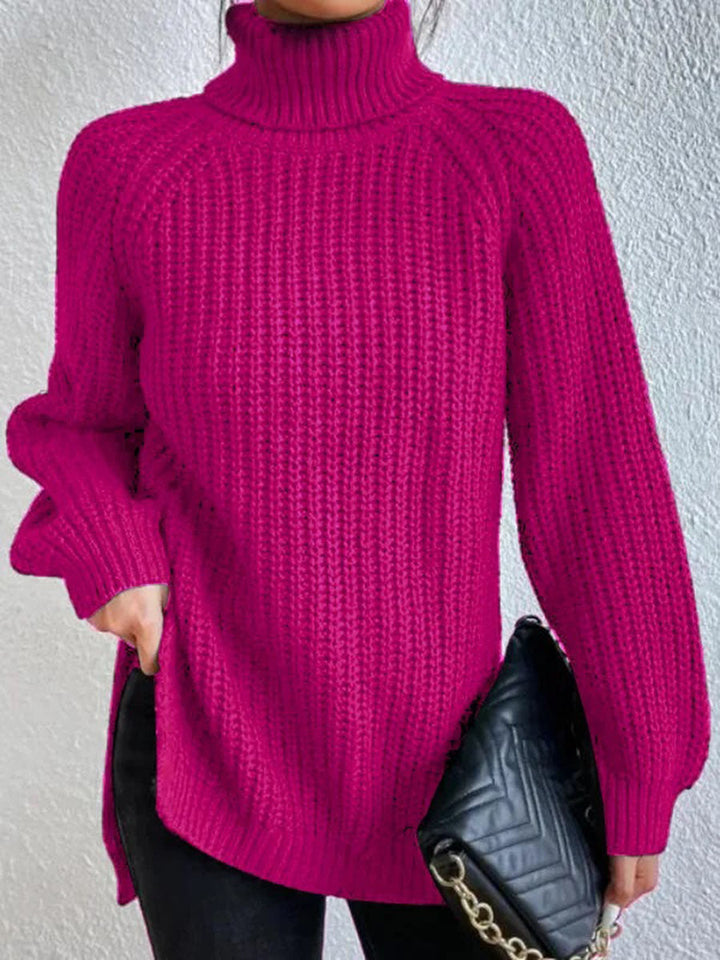 Lozenda - Rollkragenpullover aus Strick
