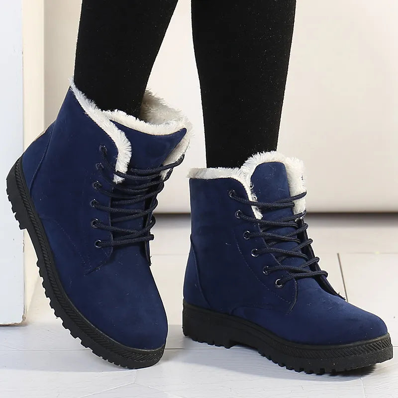 Lozenda - Schneestiefel mit Fell