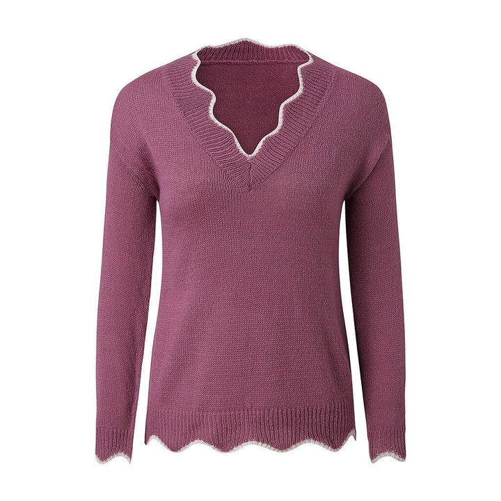 Lozenda - Sehr warmer und stilvoller Pullover für den Frühling