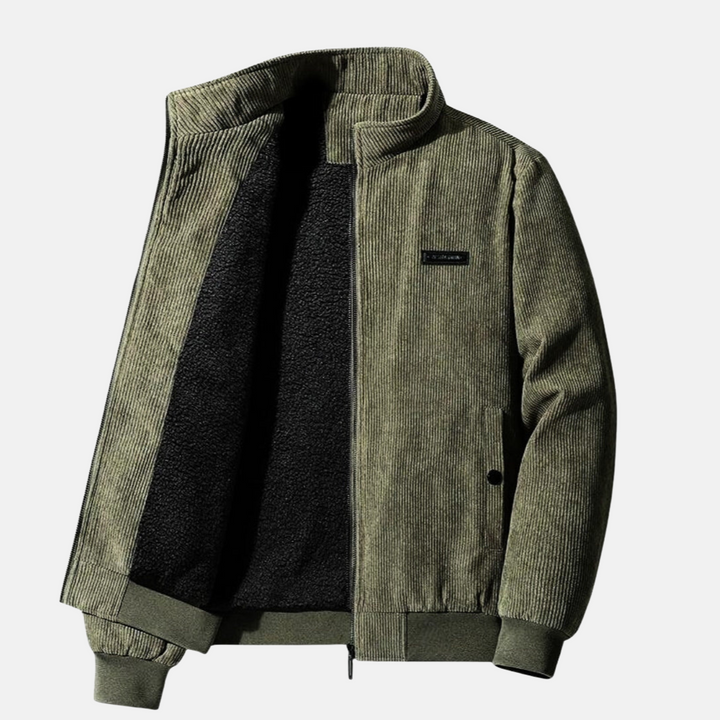 Lozenda - Sherpa Gefütterte Cordjacke