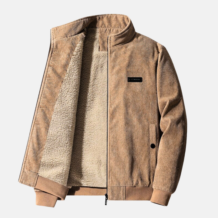 Lozenda - Sherpa Gefütterte Cordjacke