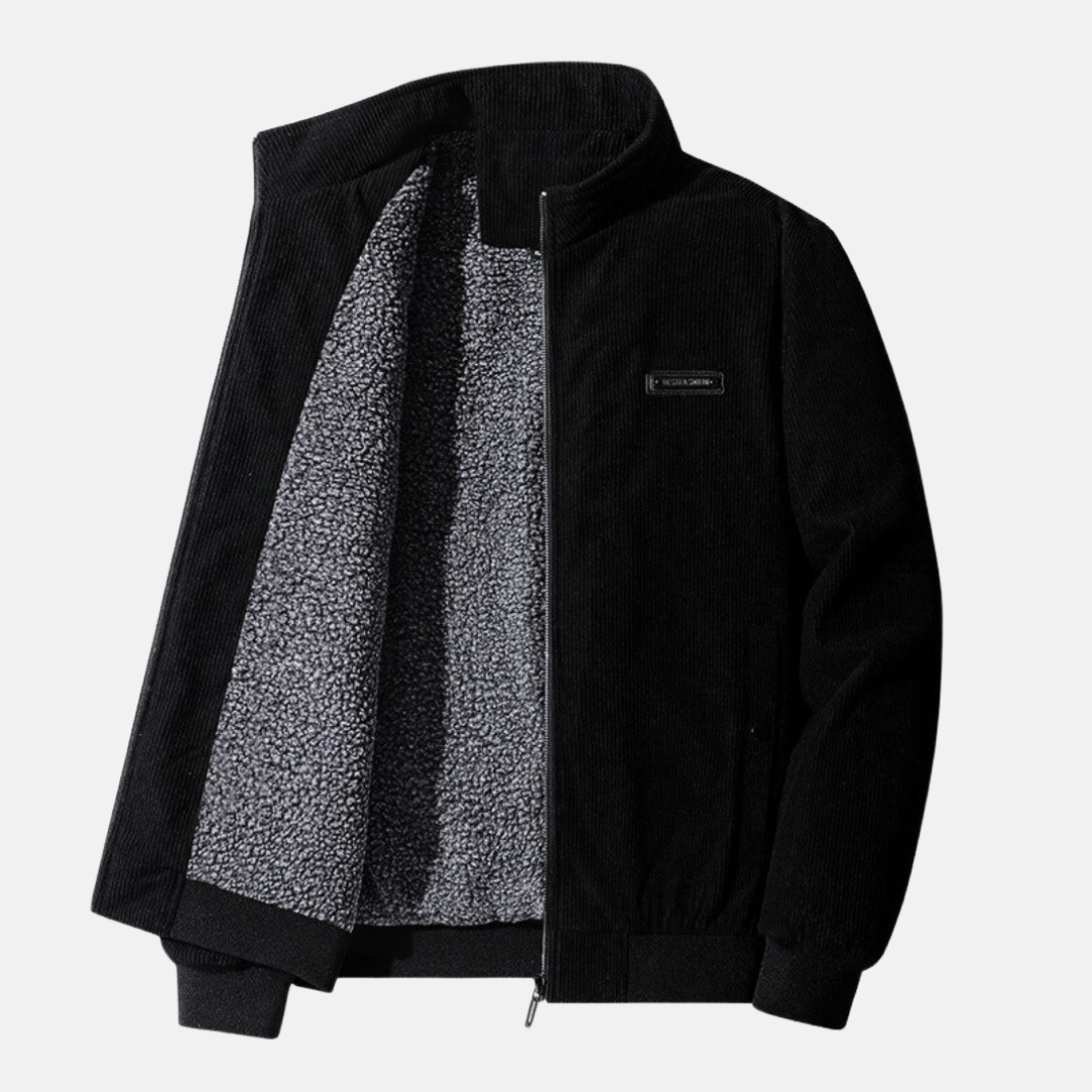 Lozenda - Sherpa Gefütterte Cordjacke