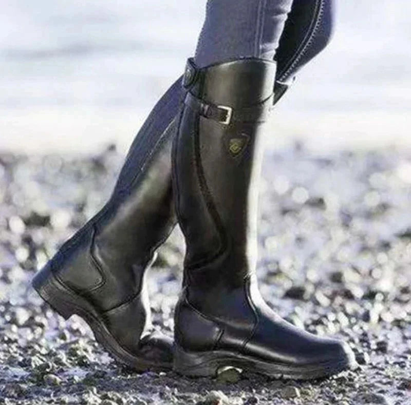 Lozenda - Stilvolle Wasserdichte Retro-Stiefel für Frauen