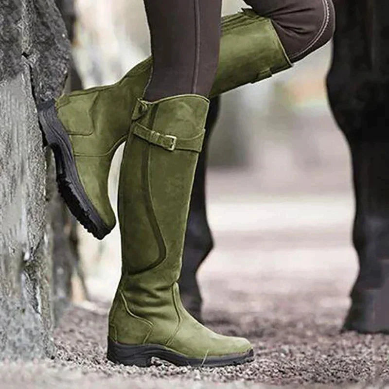 Lozenda - Stilvolle Wasserdichte Retro-Stiefel für Frauen