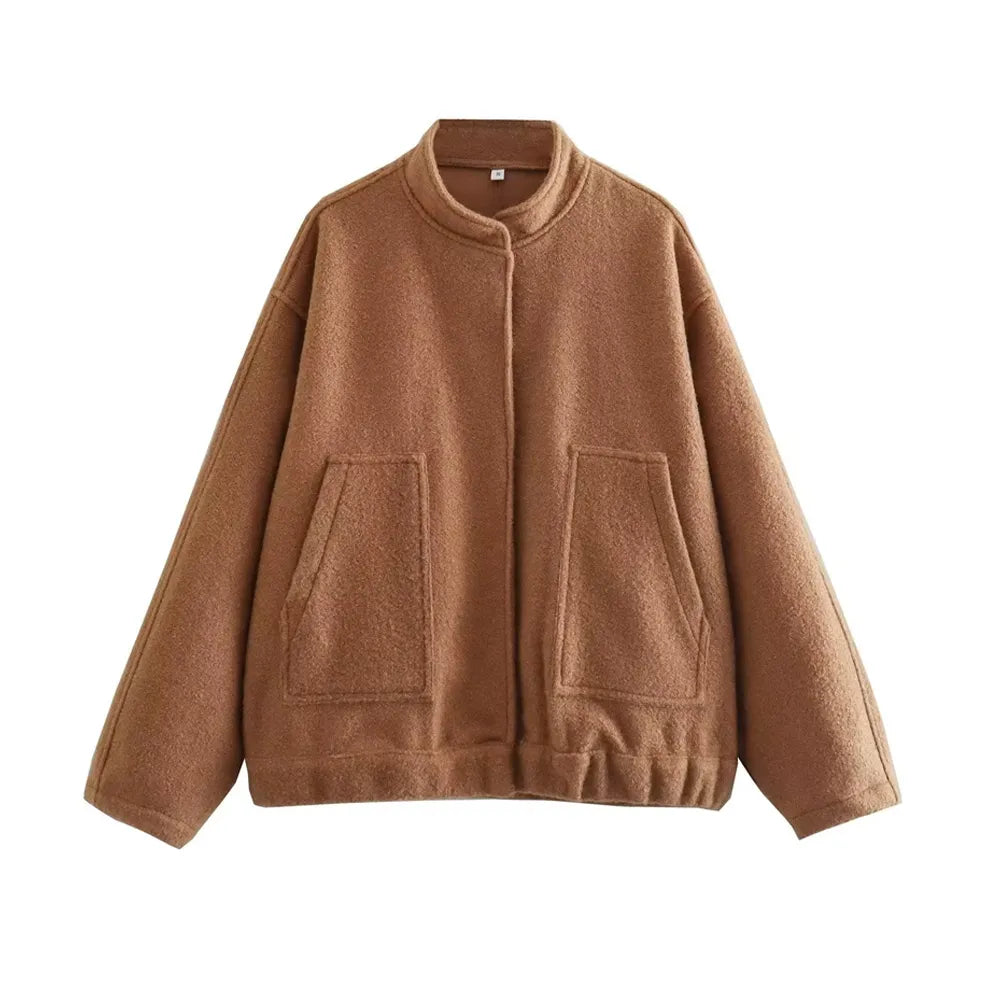 Lozenda - Stylische Vintage-Bomberjacke