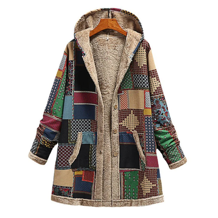 Lozenda - Vintage-Kapuzenjacke