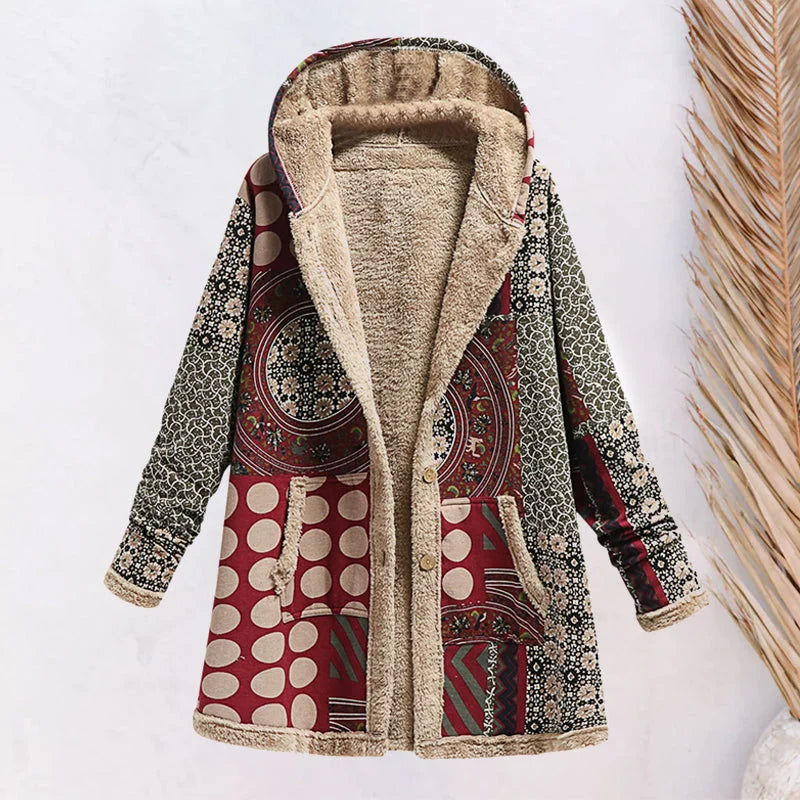 Lozenda - Vintage-Kapuzenjacke