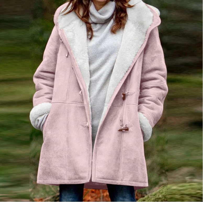Lozenda - Weiche Jacke mit Kapuze