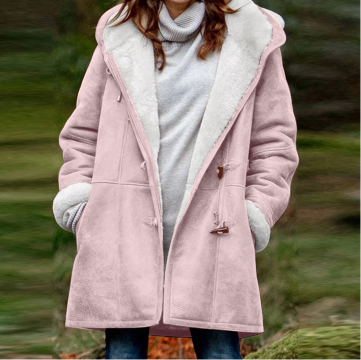 Lozenda - Weiche Jacke mit Kapuze