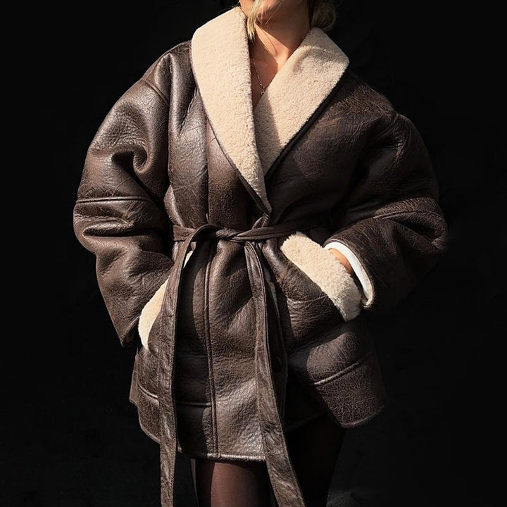 Lozenda - Winter Lederjacke