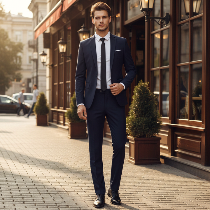 Luca | Eleganter Herrenanzug in Slim-Fit-Passform für besondere Anlässe