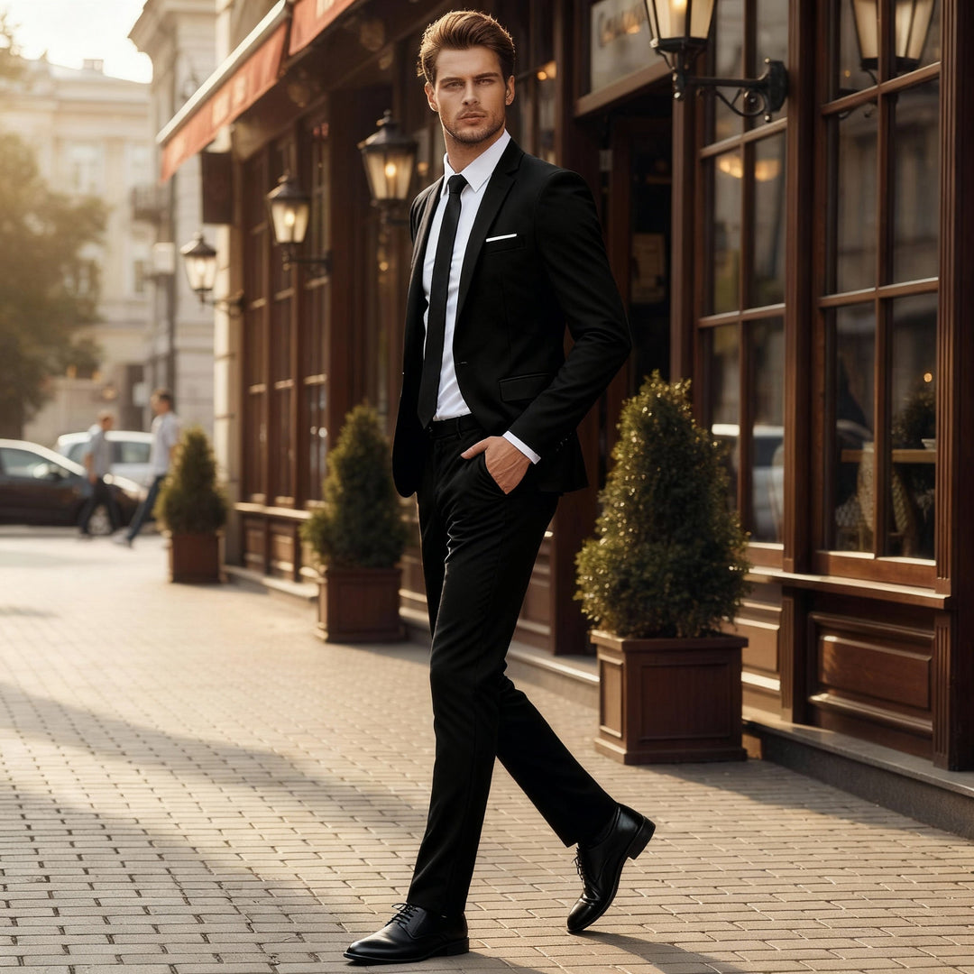 Luca | Eleganter Herrenanzug in Slim-Fit-Passform für besondere Anlässe