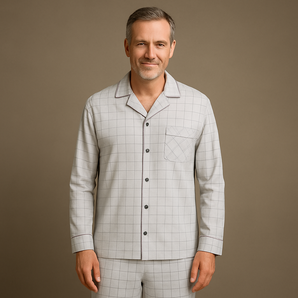 Patrick | Stilvolles und atmungsaktives Pyjama Set