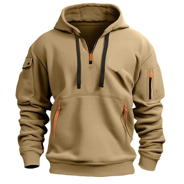 Luca | Hoodie Damen – Bequem, Atmungsaktiv & Modern mit Halbem Reißverschluss 5