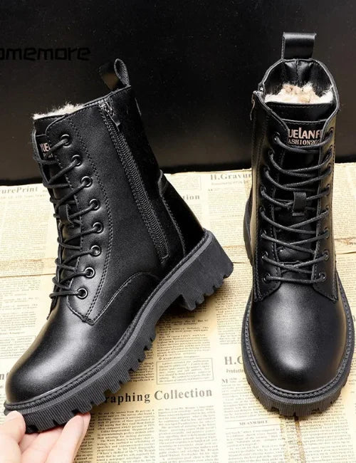 Luca | Winterstiefel Damen gefüttert – Warm, Stilvoll & Rutschfest 0
