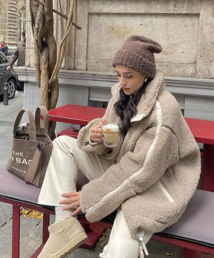 Luciana - Warme Teddyjacke