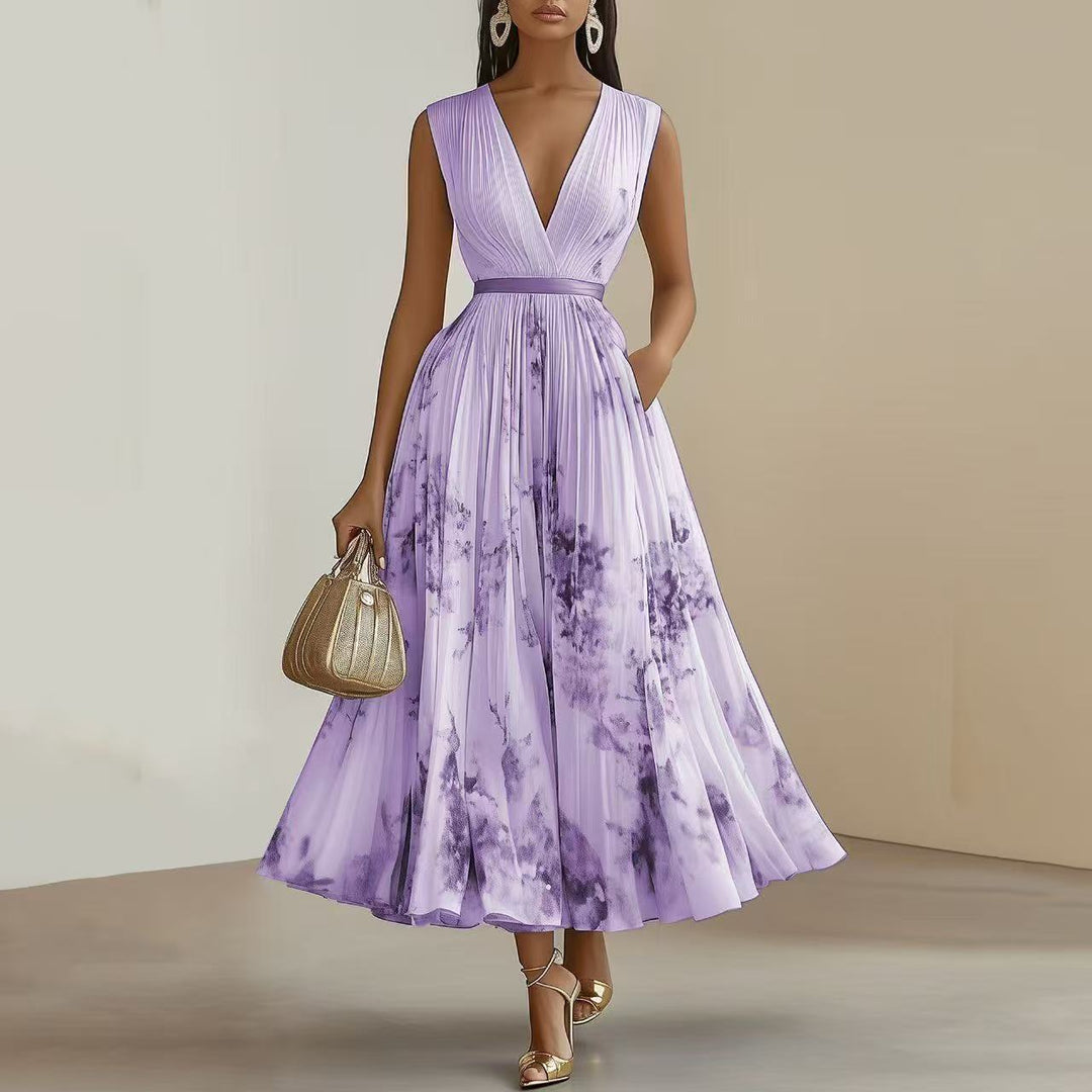 Luna Belle | Elegantes Wickeldesign Frühlingskleid Damen 13