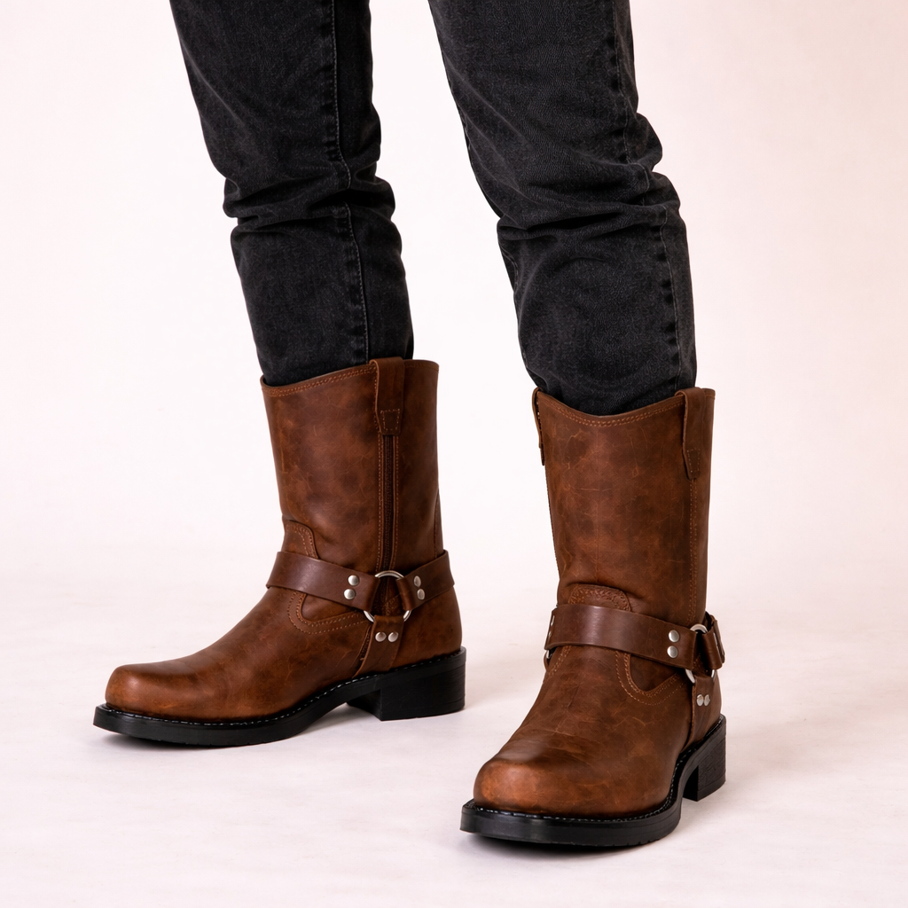 Katharina | Elegante Cowboystiefel im Vintage-Stil