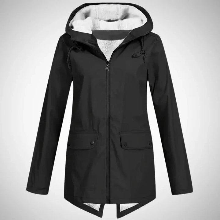 Luna | Damen Regenjacke – Wasserabweisend, Fleece-Futter & Stylisch 7