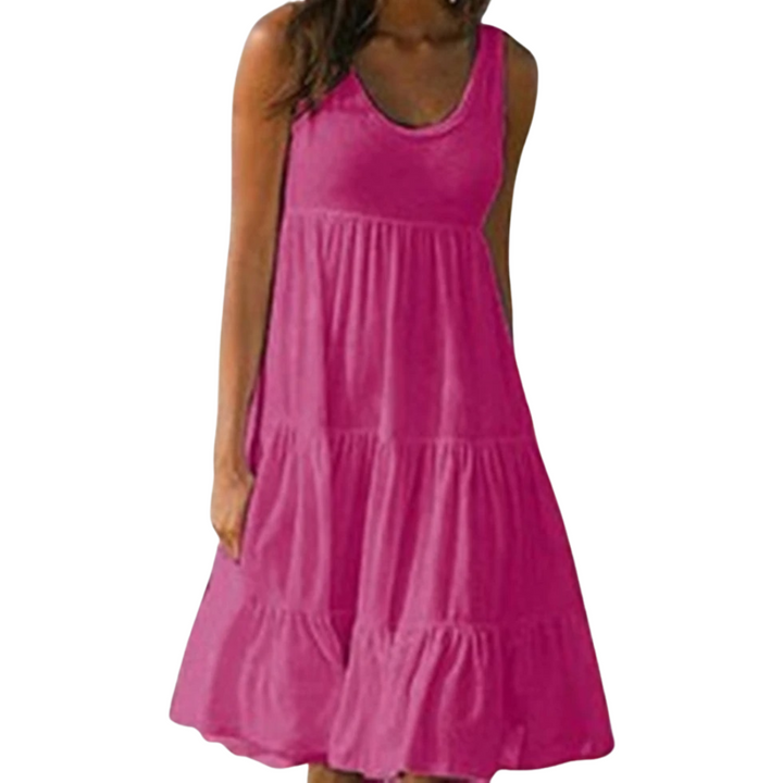 Luna | Luftiges, Elegantes & Festliches Damenkleid für Hochzeitsgäste – Midi-Länge 6
