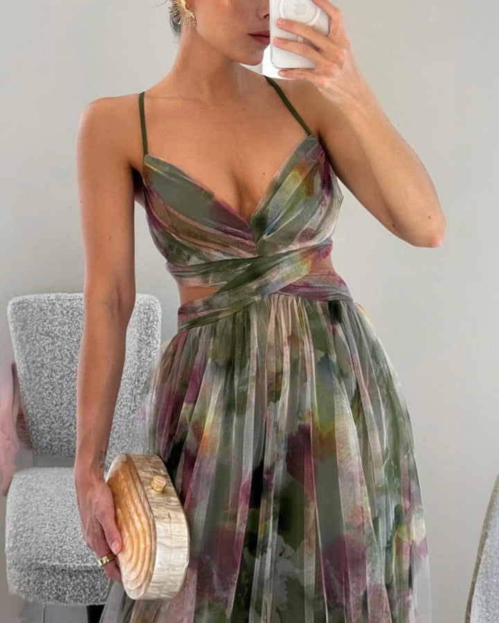 Luna | Romantisches Maxikleid für Sommer mit Blumenprint 7